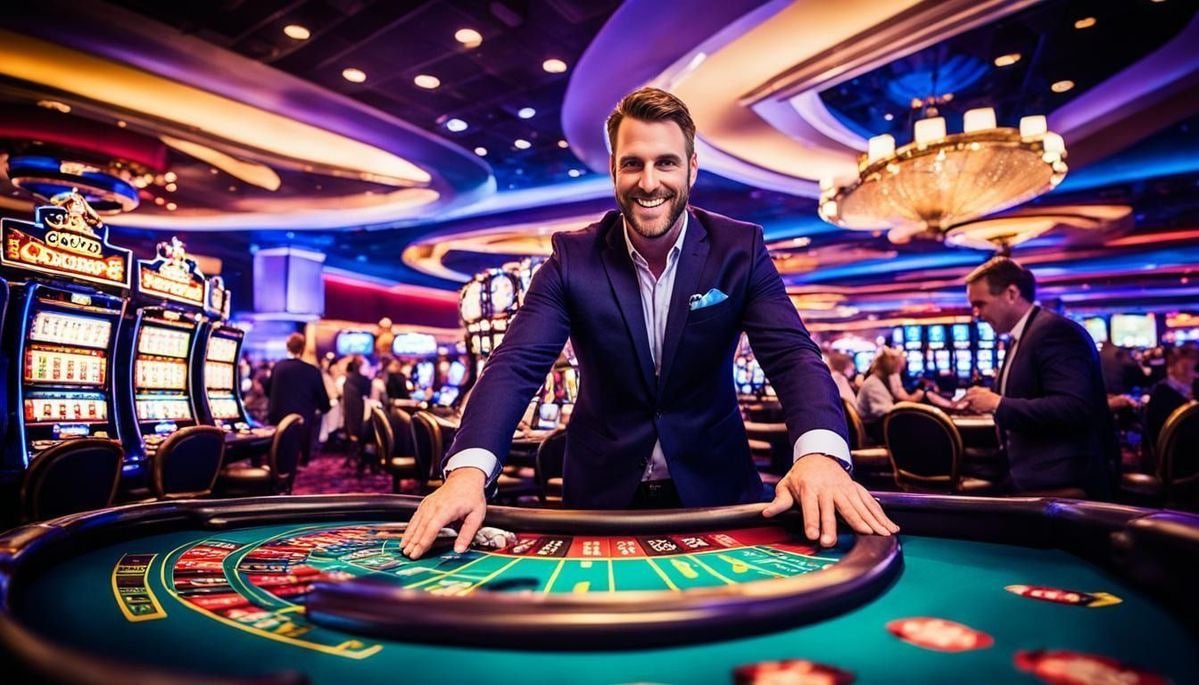 mm999 အွန်လိုင်း ကတ်ဂိမ်းများ Live Dealer ဖြင့် Baccarat ကစားနေသောမြင်ကွင်း