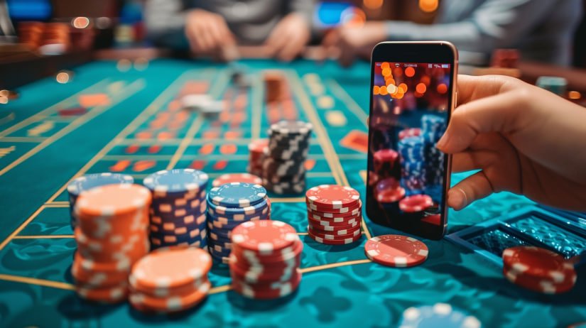 mm999 Live Dealer ဖြင့် Baccarat ကတ်ဂိမ်း ကစားနေသောမြင်ကွင်း